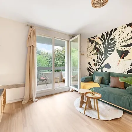 Le Tropical Bali, Appt T2, Proche Metro Et Centre Апартаменты Тулуза